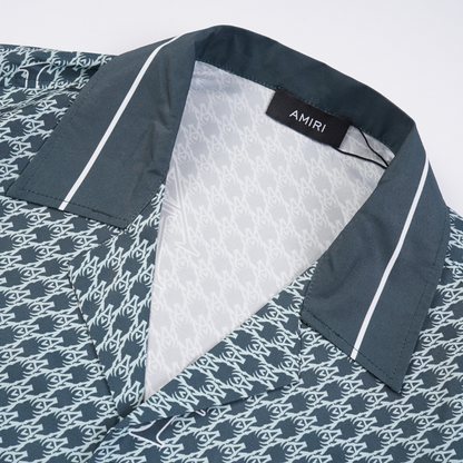 Amr Staggard Silk Short Set
