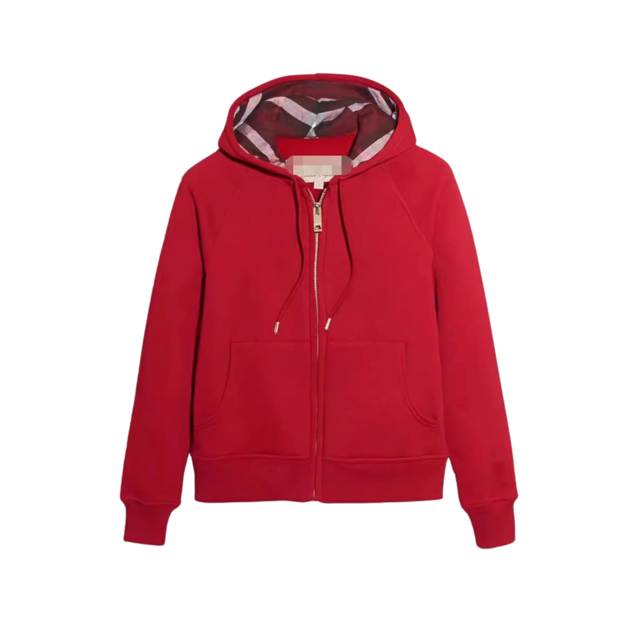 CHEQUERED ¨C ZIP HOODIE