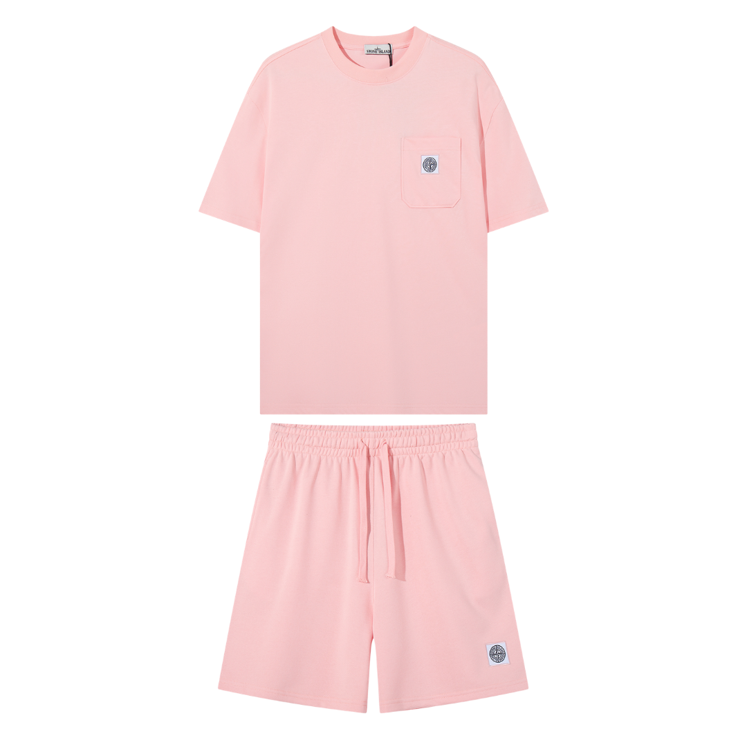 Monogram Short Set