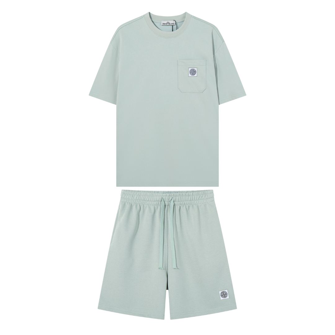 Monogram Short Set