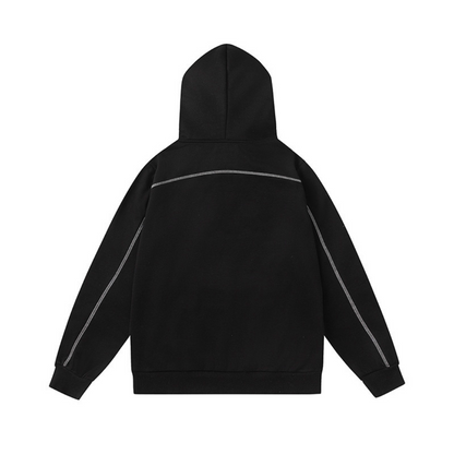 Split Arch Black Tracksuit