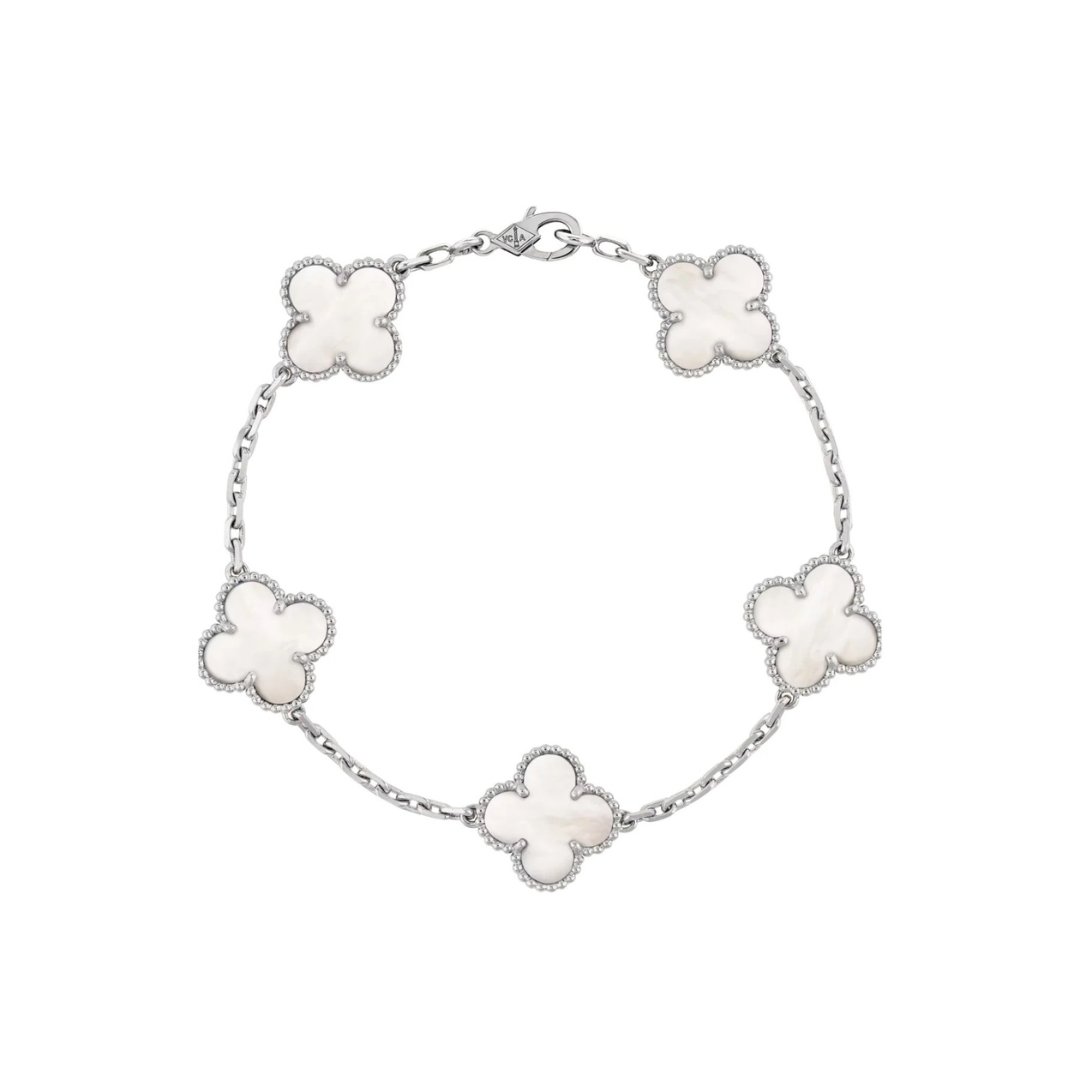 Chrome Monogram Bracelet