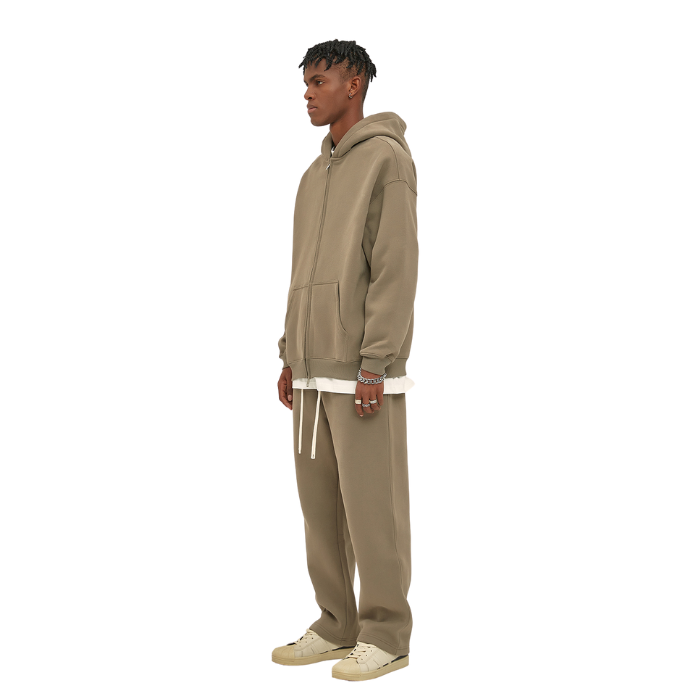 FIVELEAFS STRAIGHT JOGGERS