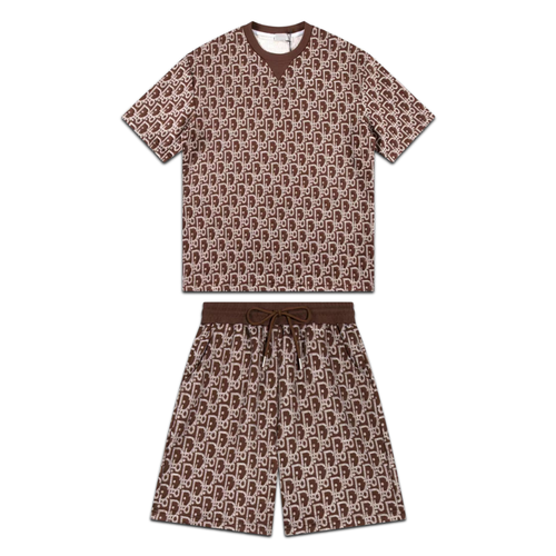 Monogram Short Set