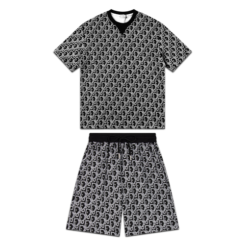 Monogram Short Set