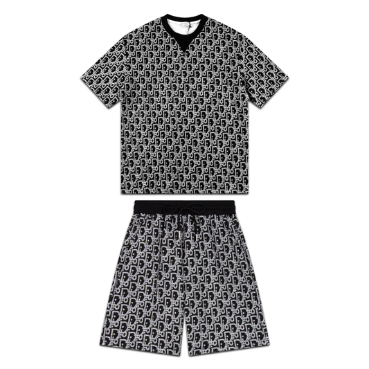 Monogram Short Set