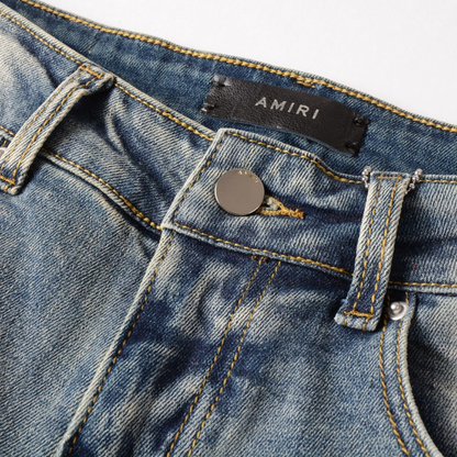 Amr Logo Black Jeans