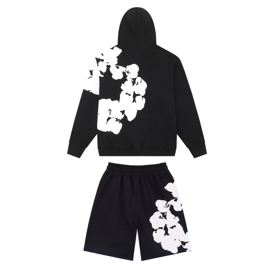 Denim Trs Black Set