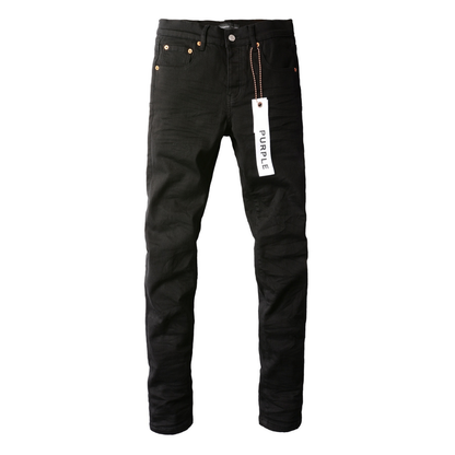 Purple Full Black Jeans
