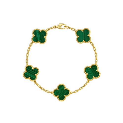 Chrome Monogram Bracelet