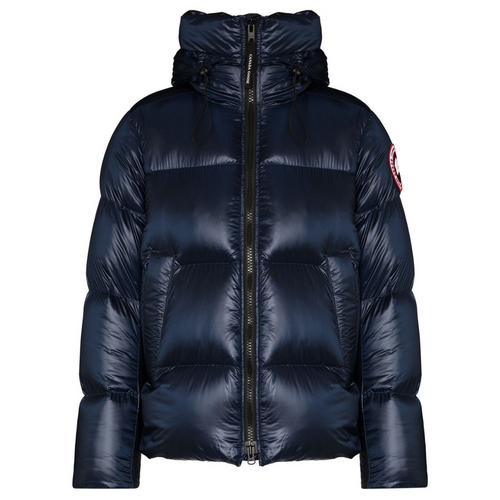 Goose Navy Puffer Jacket