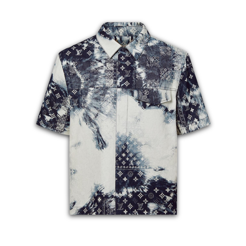 Monogram Bandana Denim Shirt