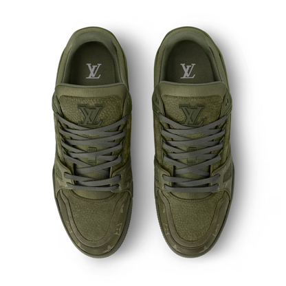 Monogram Green Camo Trainer