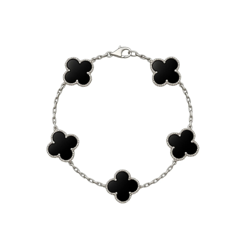 Chrome Monogram Bracelet