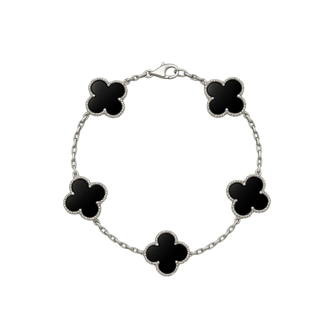 Chrome Monogram Bracelet