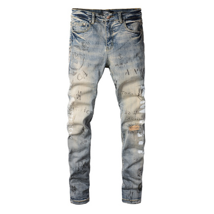Amr M.A Paint Jeans