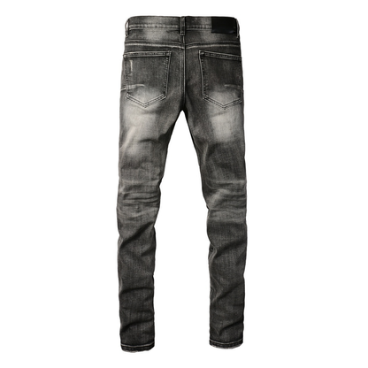 Purple Grey Jeans