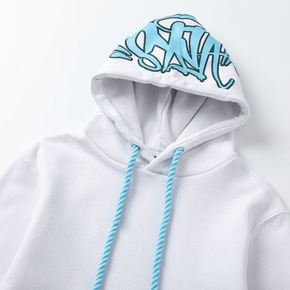 Syna White Blue Tracksuit