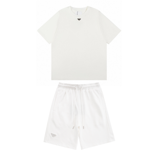 Monogram Short Set