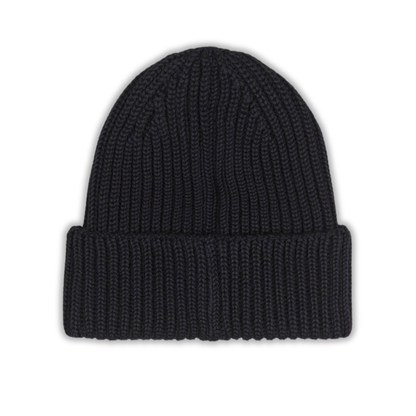Monogram Navy Beanie