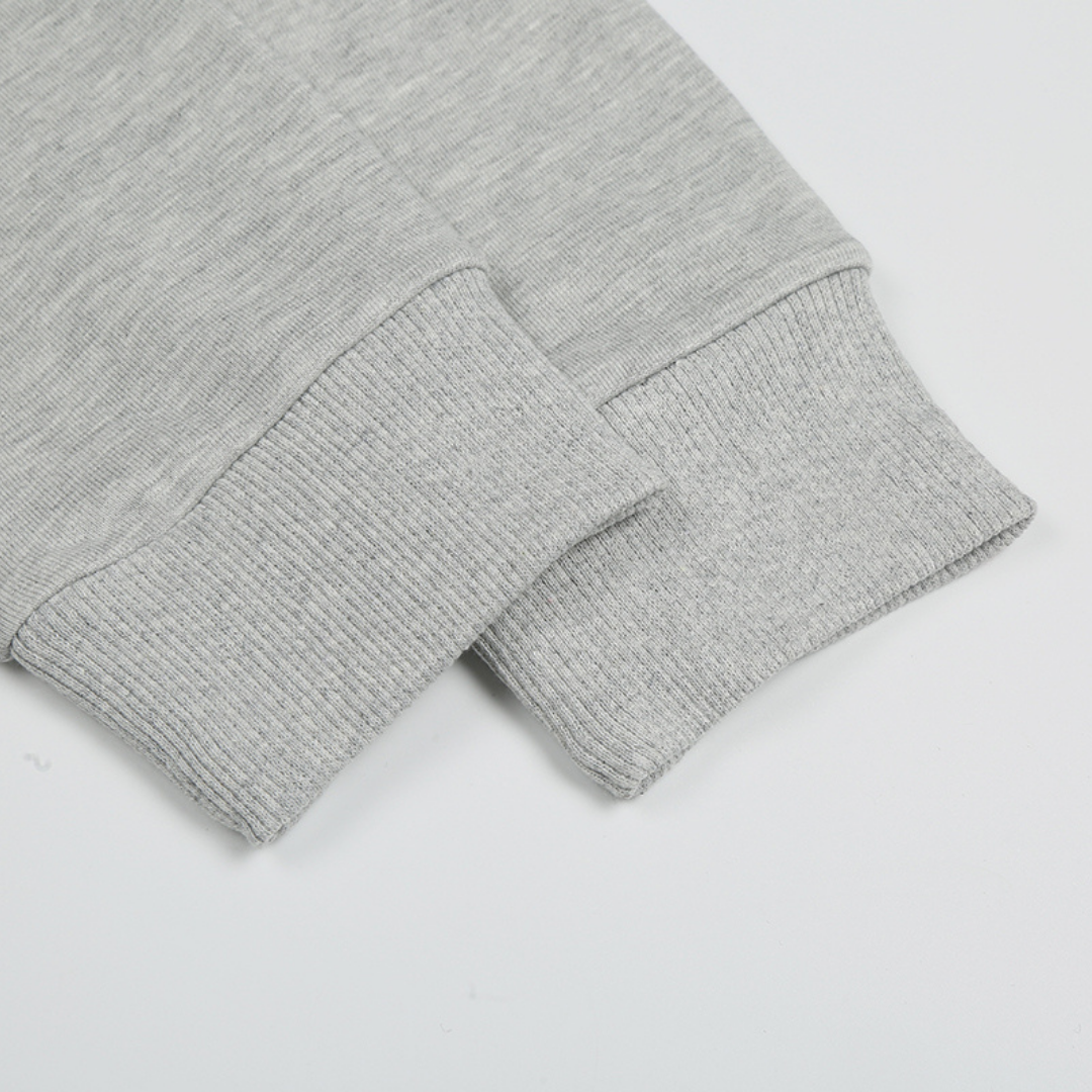 Polo Grey Zip Hoodie