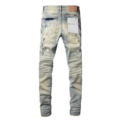 Purple Paint Blue Jeans