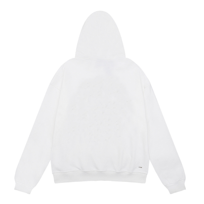 Amr Staggered Logo Hoodie