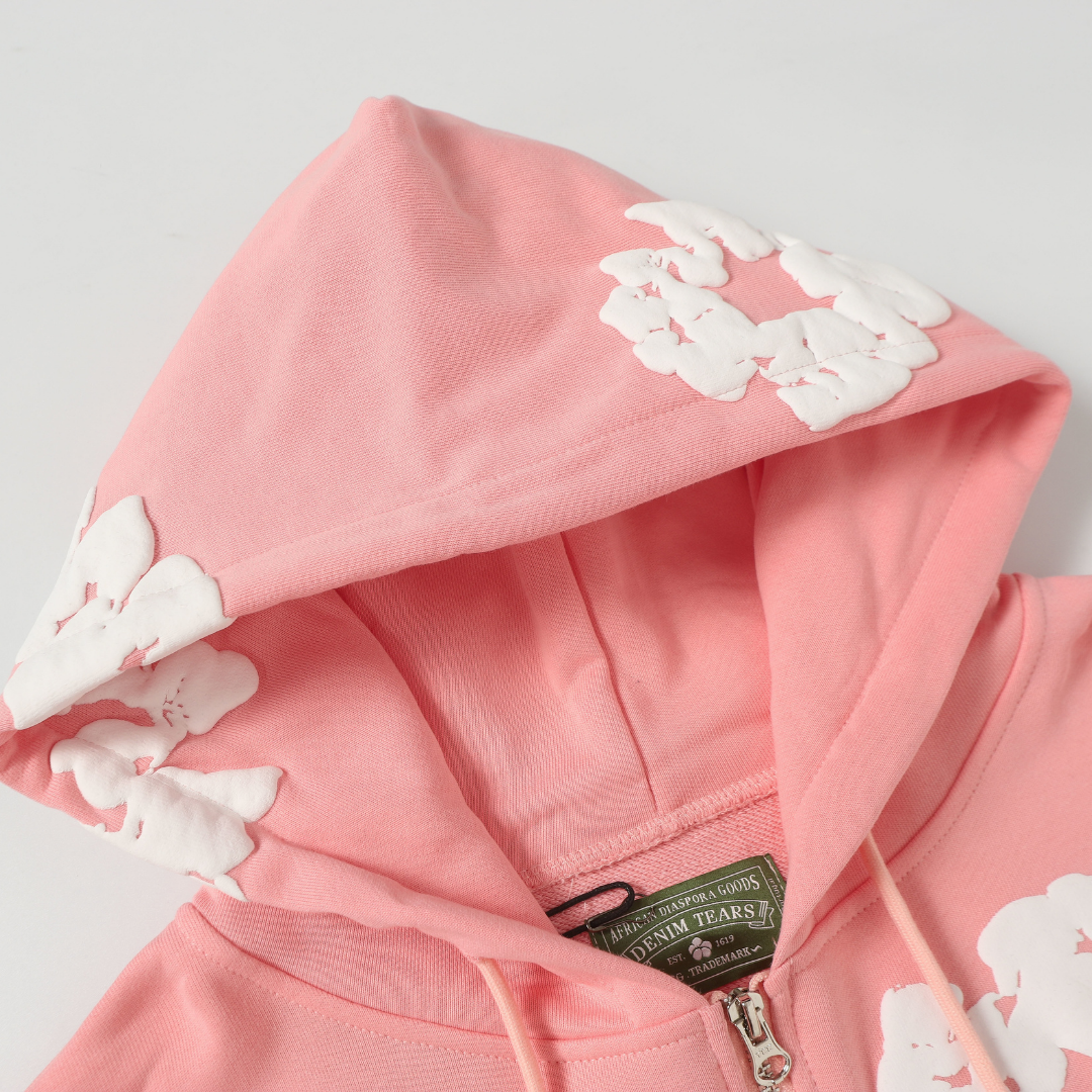 Denim Trs Zip Hoodie