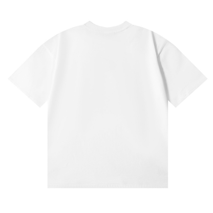 Amr Monochrome Flowers T-shirt