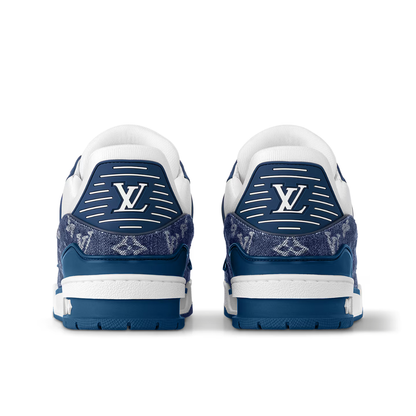 Monogram Blue Trainer