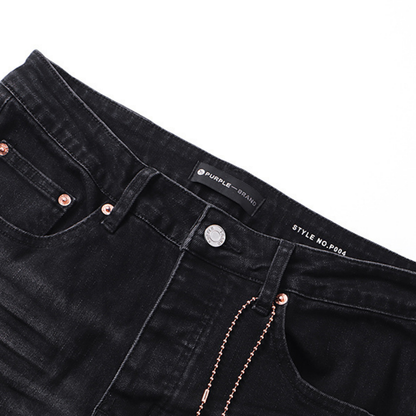 Purple Flared Jeans