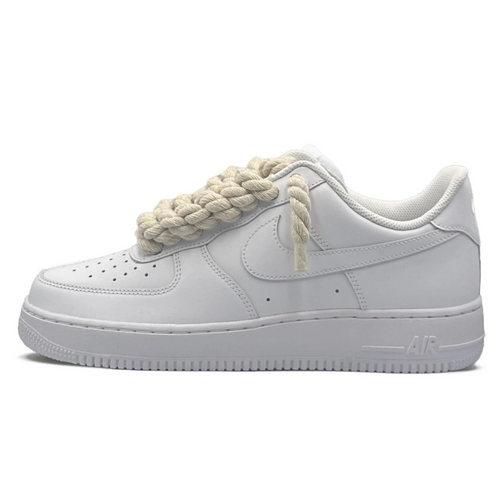 AF1 White - Beige Rope Laces