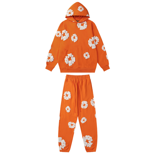 Denim Trs Orange Tracksuit