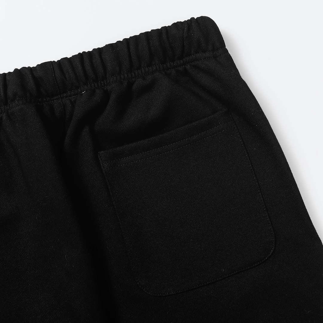 Essentials Relaxed Black Tracksuit