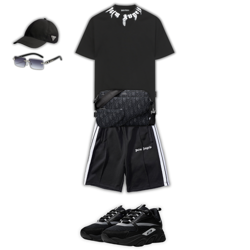 Outfit BB + Bag + Cap + Sunglasses + Sneakers
