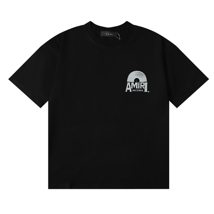 Amr Monogram "Records" T-shirt