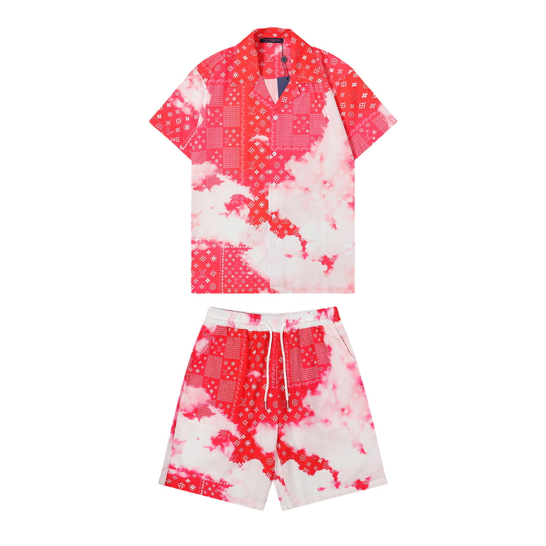 Monogram Short Set
