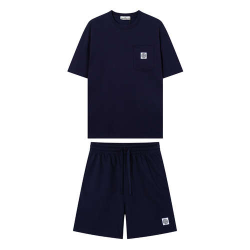 Monogram Short Set