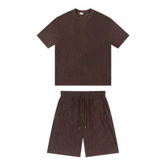 Monogram Short Set