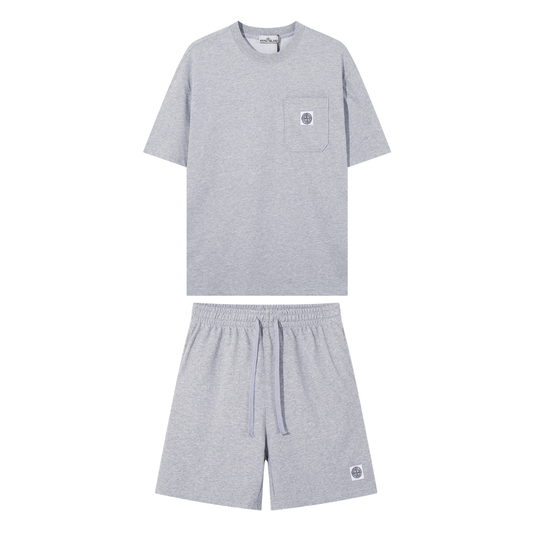 Monogram Short Set