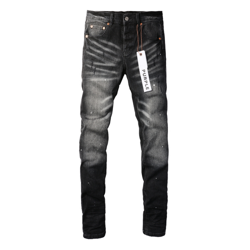 Purple Black Jeans