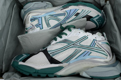 BALENCI Runner White Green Blue