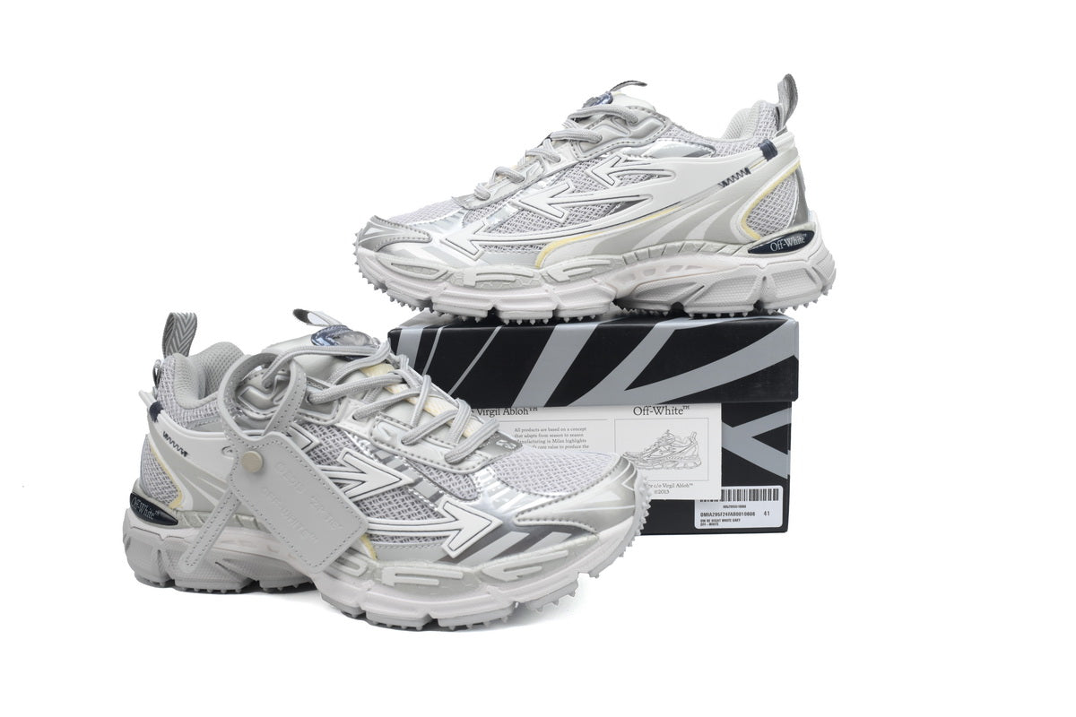 OFF 'Be Right Back' Gray Silver