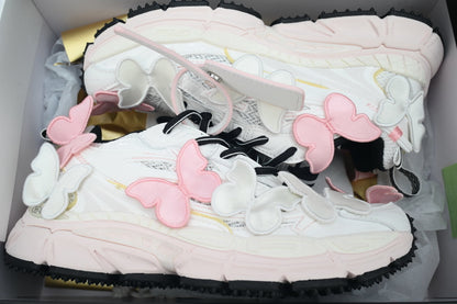 OFF 'Be Right Back' Pink White Butterflies