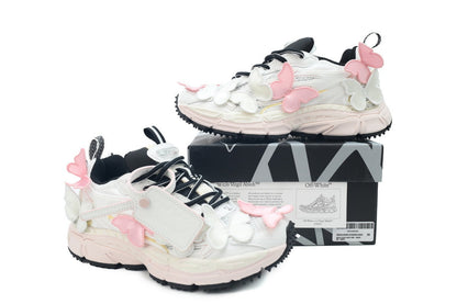 OFF 'Be Right Back' Pink White Butterflies