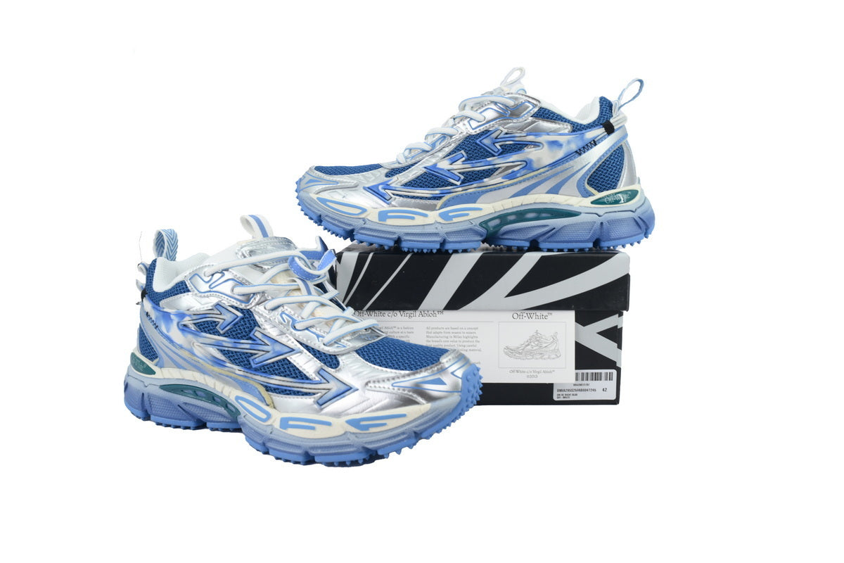 OFF 'Be Right Back' Silver Blue