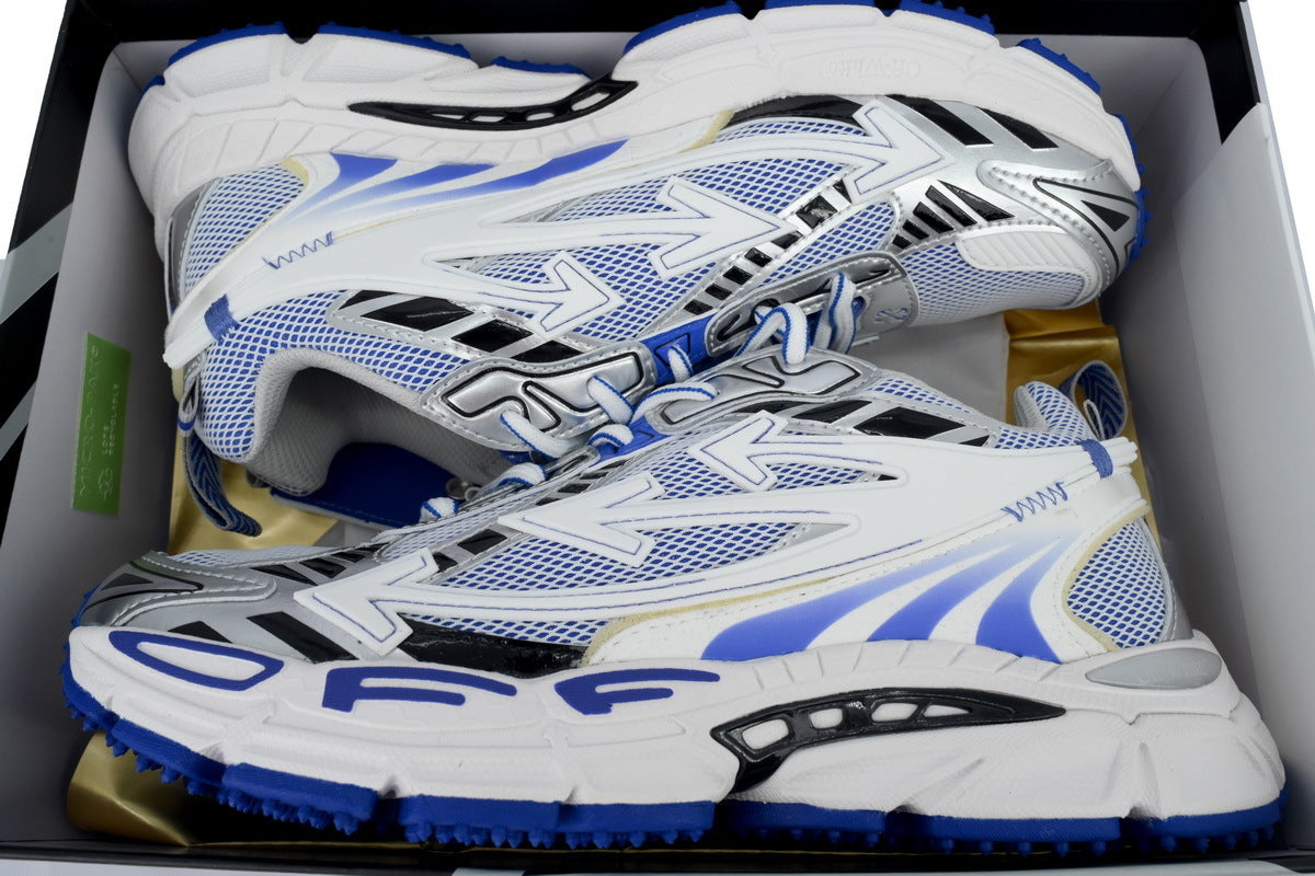 OFF 'Be Right Back' White Blue