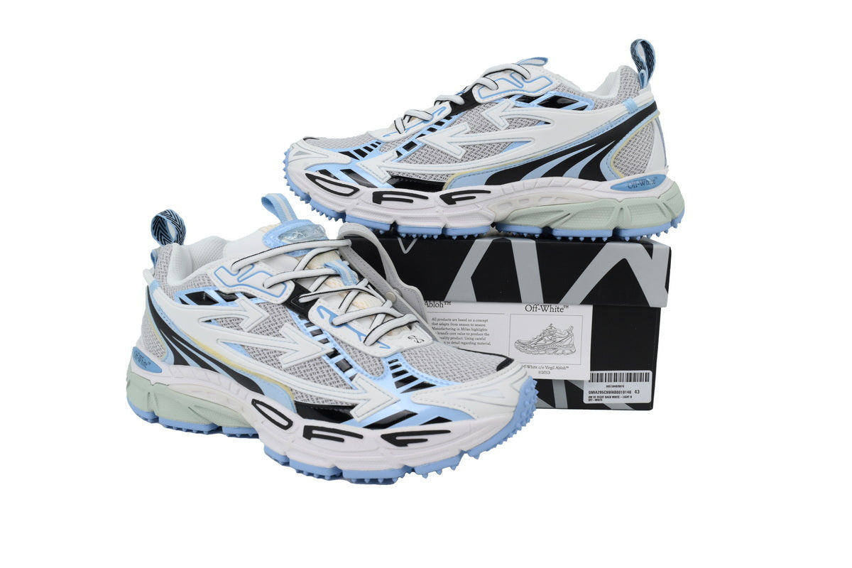 OFF 'Be Right Back' White Light Blue