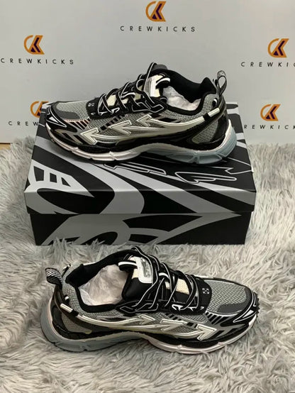 OFF-WHITE Be Right Back Blue Silver white